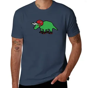 Camisetas para hombre, camiseta Roller Derby Triceratops, ropa de Anime, camiseta gráfica, camisetas para hombre