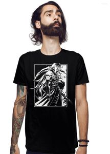 Camisetas de hombre Sephiroth el hombre de capa negra Final Fantasy Manga camiseta S-6XL