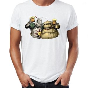 T-shirts pour hommes chemise Dark Souls et Onion Knight s'amusant avec des illustrations impressionnantes t-shirt imprimé