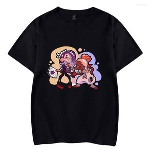 Camisetas para hombre Splatoon 3, camiseta Unisex de manga corta con cuello redondo, camiseta para hombre y mujer, ropa Harajuku de juego de disparos 2023