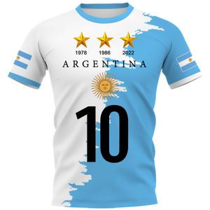 T-shirts pour hommes été argentine t-shirt hommes mode décontracté imprimé rond Ne manches courtes t-shirts de sport souvenir vêtement de sport Z0328