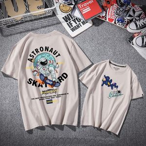 T-shirts pour hommes été dessin animé mignon peint à la main tous les couples t-shirt Version coréenne surdimensionné Streetwear Hip Hop décontracté coton hommes 2023