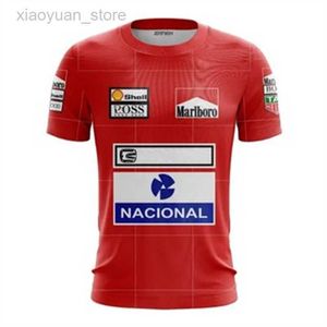 Camisetas para hombres Verano Vendedor caliente F1 Clásico Retro Secado rápido Transpirable Manga corta Carreras al aire libre Deportes extremos Casual Camiseta de gran tamaño M230409