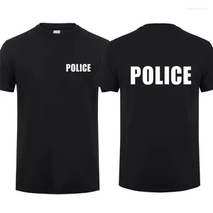 Camisetas para hombre SWAT Security Man Cool camiseta camisetas de manga corta