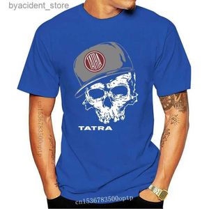 Camisetas para hombre Tee Tatra Truck 148 813 77 97 603 T111 700 815 T97 Hombre Camiseta con calavera Marca Moda Hombre Ropa de algodón Camisetas de dibujos animados L240304