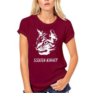 T-shirts pour hommes The Fine Arts Sleater Kinney T-shirt Sérigraphie Coton à manches courtes Hommes Hommes / Femmes