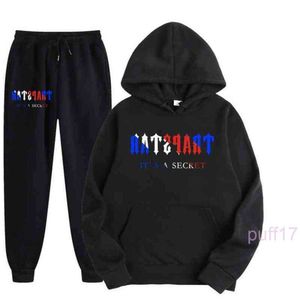 T-shirts pour hommes Survêtement Trapstar Marque Imprimé Sportswear T-shirts 16 Couleurs Chaud Deux Pièces Ensemble Lâche Sweat À Capuche Pantalon Jogging Pas Cher LoeTFN0 TFN0