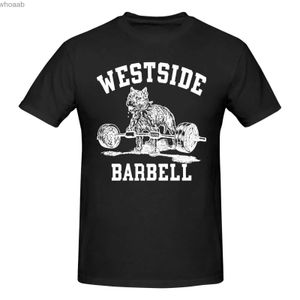 Camisetas para hombres Westside Barbell Gym Levantamiento de pesas Ejercicio Fitness para hombres Camiseta S-5XL 240130