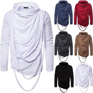 T-shirts pour hommes YT051 Mode Printemps Automne Hiver Vêtements Tendance Pulls à manches longues Hommes Chemise