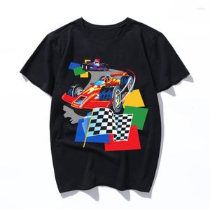 T-shirts pour hommes Zoom Race Car Racing To The Cheered Flag 2023 Arrivée Femme Cartoon Print Harajuku Shirt O-Ne T-Shirt Casual S