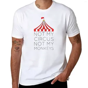 Débardeurs pour hommes Not My Circus Monkeys T-Shirt surdimensionné court Sweat-Shirts hommes