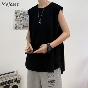 Hombres s Tank Tops Top Hombres Joggers Moda Culturismo Singlets Chándal Sudor Ejercicio Suelto Moda Verano Pareja Sin mangas Ropa S 3XL 230421