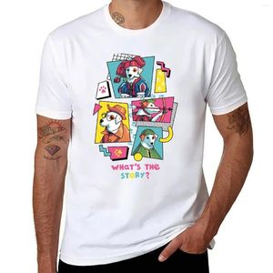 Les débardeurs masculins quelle est l'histoire de Wishbone TV Show 90s Jack Russell T-shirt Hippie Vêtements Anime T-shirts pour hommes