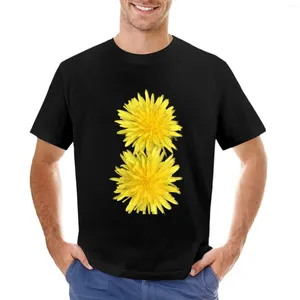 Débardeurs pour hommes Tops Fleurs jaunes T-shirt Graphique T-shirts Anime Vêtements d'été Hommes à manches longues
