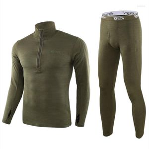 Men's Thermal Underwear Sets Men Compression Fleece Sweat Quick Drying Thermo Male Clothing Winter Top Quality 2023 3XL