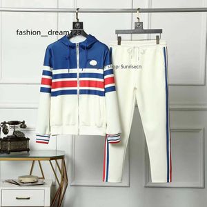 Survêtements pour hommes 22ss New Designer Zipper Coats Street Loose Suits Womens Designers Hoodies Vestes Pantalons Mode Sportswear Jogging Over Size S M L XL XXL XXXL