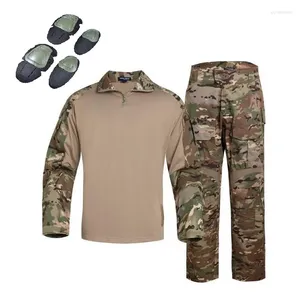 Parcours masculin Multicam Multicam Tactical Gear Combat Shirt Cargo Pantal