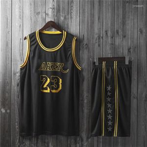 Survêtements pour hommes Custom Team Training Basketball Jersey Set Junior Manches courtes et shorts Uniforme de sport respirant