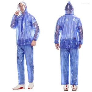 Survêtements pour hommes Homme Star Procha Impression à manches longues imperméable avec pantalon costume imperméable imperméable à la pluie