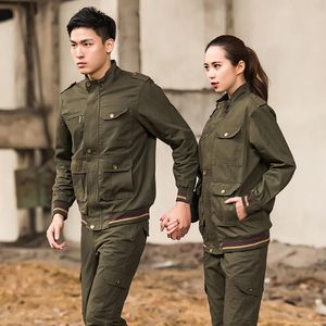 Survêtements pour hommes Veste militaire en coton pour hommes Pantalon cargo Ensemble de camouflage tactique Uniformes de combat Multicam Printemps Outdoor Multi Poches