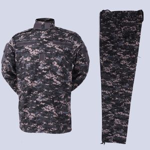 Survêtements pour hommes Militar uniforme armée Camouflage Combat chemise pantalon tactique urbain numérique travail extérieur costumes 230509