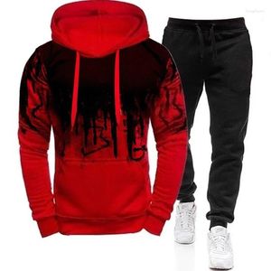 Survêtements pour hommes costumes de sport sweats à capuche printemps automne hiver laine échauffement vêtements de sport vêtements de rue vêtements