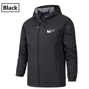 Trenchs pour hommes Vêtements d'alpinisme en plein air Printemps et automne Sports Veste décontractée Grande taille Manteau ample