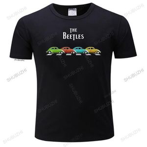 T-shirts pour hommes T-shirt de haute qualité pour hommes Classic Vintage Buggy Car The Beetles Old Bugs Lover unisexe mode ras du cou t-shirt noir 231031