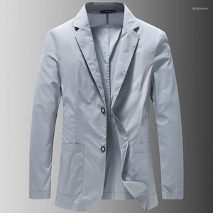 Hommes gilets manteau 2023 été mince Stretch crème solaire costume coréen mince affaires décontracté peau M-4XL