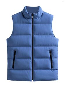 Gilets pour hommes YILEEGOO femmes doudoune à capuche hiver chaud manteau bouffant avec garniture en fausse fourrure décontracté extérieur matelassé Parka