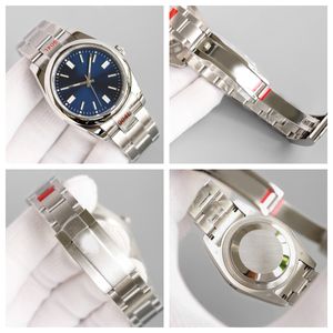 Reloj para hombres 41 mm/36 mm Strap de 904L Strap Deep Blue Dial Watch Night Glow Sapphire Waterproof Watch Montreux Luxury Jason 007