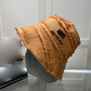 Sombrero de pescador de lona de algodón unisex para hombre/mujer, borde cepillado, diseño personalizado, letra, sombrero de cubo de diseñador de moda para mujer al aire libre