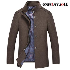 Men's Wool & Blends Men Coats Business OverCoats Stylish Casaco Masculino Coat Turn Collar For Warm Male Clothing 18923-5 Nadi22