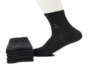Men Socks Classic Business Brand Calcetines Hombre Calcetines Hombres de alta calidad Algodón transpirable Casual 5Pairs1lot barato 9472684