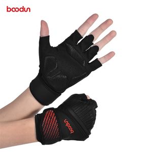 Hommes tactique gym gant demi-doigt fitness femmes gants paume microfibre cuir sans glissement sports de plein air/entraînement glov