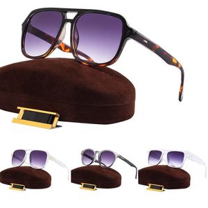 Hombres tf Diseñador Gafas de sol Gafas de sol de lujo Mujeres Drive Toms Marco para hombre Negro Polarizado Lunette Fords Sombras al aire libre