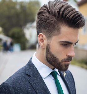 Hommes toupet pièce de cheveux Durable MONO homme système de cheveux remplacement européen 8A Remy perruque de cheveux humains pour les hommes 10quotx8quot7388981
