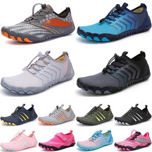 hommes femmes sports nautiques natation chaussures d'eau blanc gris bleu rose chaussures de plage en plein air 045