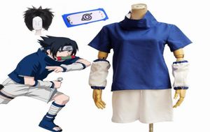 Men039s Chándales Niños Anime Uchiha Sasuke Traje De Combate Traje De CosplayMen039s3264653