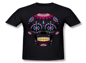 Men039s Camisetas de moda Camisa morada Diseño de azúcar mexicana Camiseta Camiseta Men Tshirt Tees Streetwear Haraj3606196