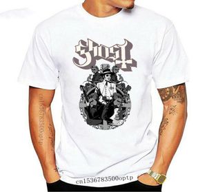 Camisetas Men039s Ghost Band Cardinal Copia Papa camiseta Red Metal 100 Authentic2554242