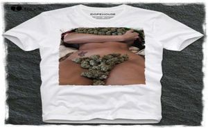 Men039s t-shirts T fille Sexy Kiffer Bong herbe porno Swag Pot tête t-shirt Shirt7206774