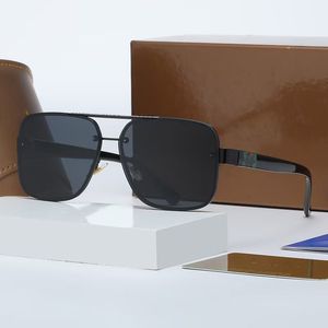 Gafas de sol para hombre y mujer boutique personalidad moda vanguardista lente piloto metal dorado diseñador gafas de sol deportes ligeros moda al aire libre