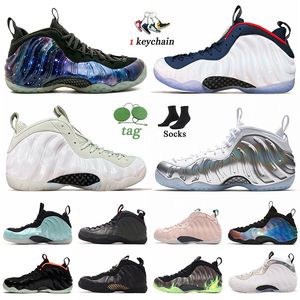 Zapatillas de baloncesto para hombre Penny Hardaway Sports Anthracite Abalone Pure Platinum ParaNorman Island Shattered Backboard Foams One Men Trainers Sneaker