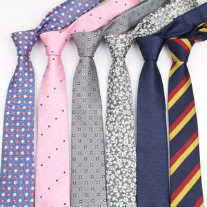 Mens Business Tie Formal Striped Jacquard Wedding Necktie Narrow Classic Corbata Neckwear Official Gravata No.1-20