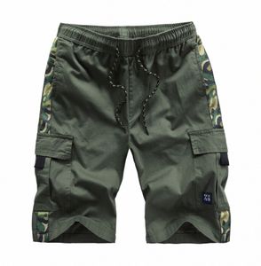 pantanos pantalones cortos de carga 2023 camuflaje de verano pantalones de chándal de cott short Men Camoue Military Pantal Corto Hombre M-8XL F8BN#