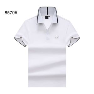 polo classique pour hommes patrons polos chemise de créateur polo logo brodé femmes t-shirts pour hommes haut à manches courtes grossistes de vêtements taille M-XXXL