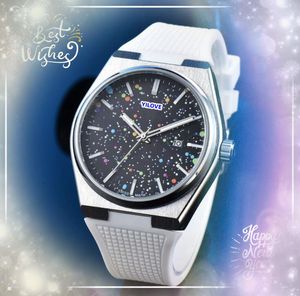 Mens classic trois stiches Design Watches Stopwatch Japan Quartz Movement Mouvement STRAPE COLABLE COLUBLE LURXE BONNE LA LOCATION DES GRANDES