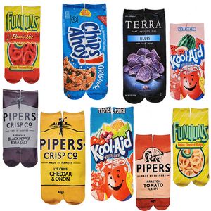 Mens Crazy Funny Cool 3D Print Pattern Nouveauté Tube Chaussettes Weird Galaxy Animal Basketball Funky Athletic Tube Crew Sock