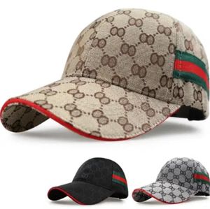 Chapeau de seau de créateur pour hommes pour hommes Brand lettre de marque Caps de balle 4 saisons Ajustements de luxe de luxe Brown Baseball CAP